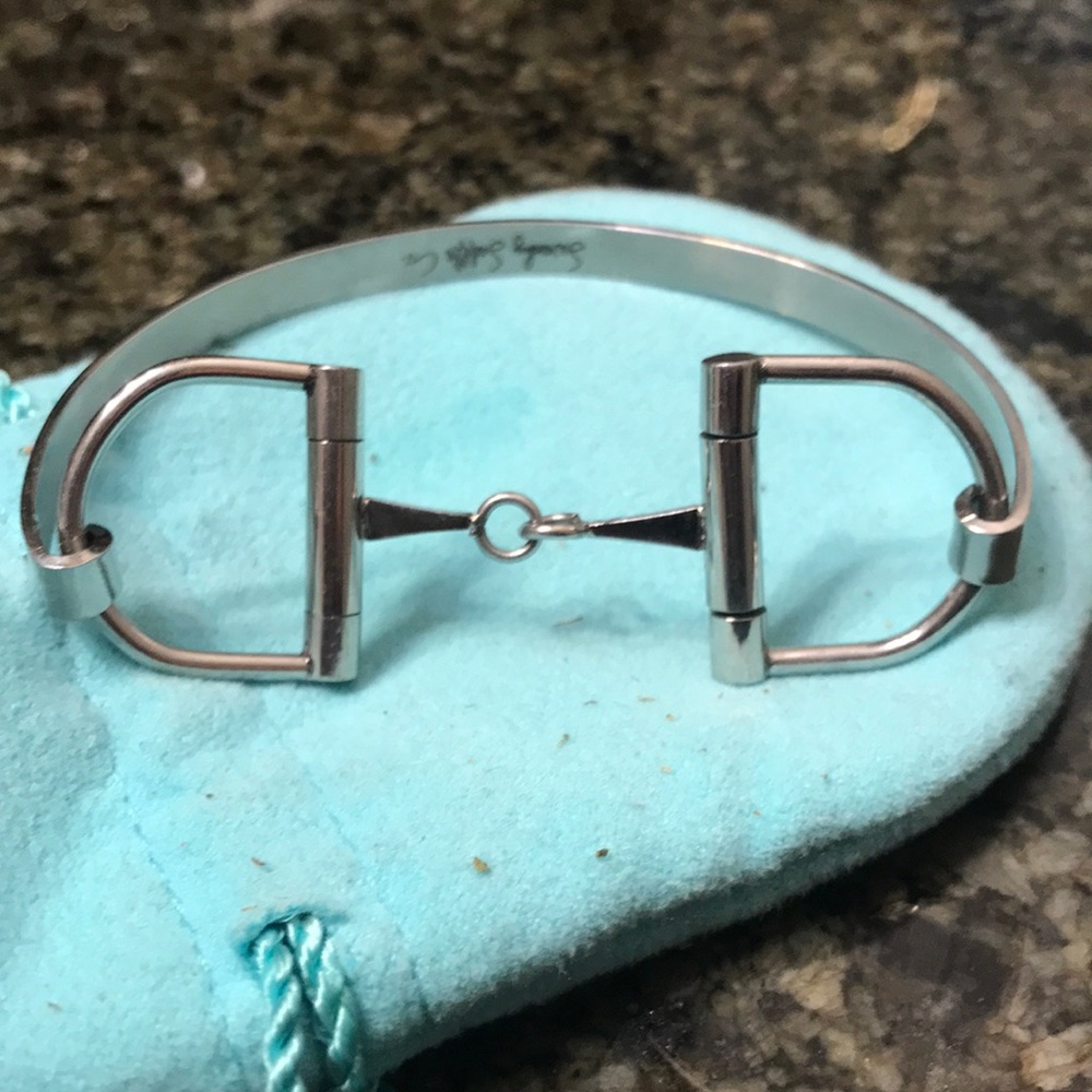 Horse bit styled bracelet
